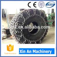 good quality forged mining tire protection chain wheel loader tyre protection chains