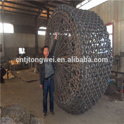 Tire protection chains for Cat 966G Used Wheel Loader for Sale