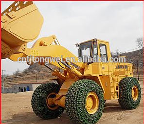 chain tire protector for wheel loader